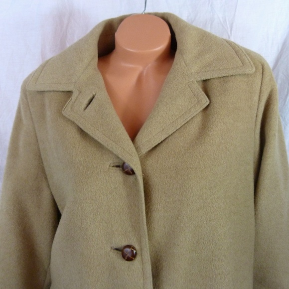Denise Originals Medium Long  Camel Hair Coat - Picture 2 of 8